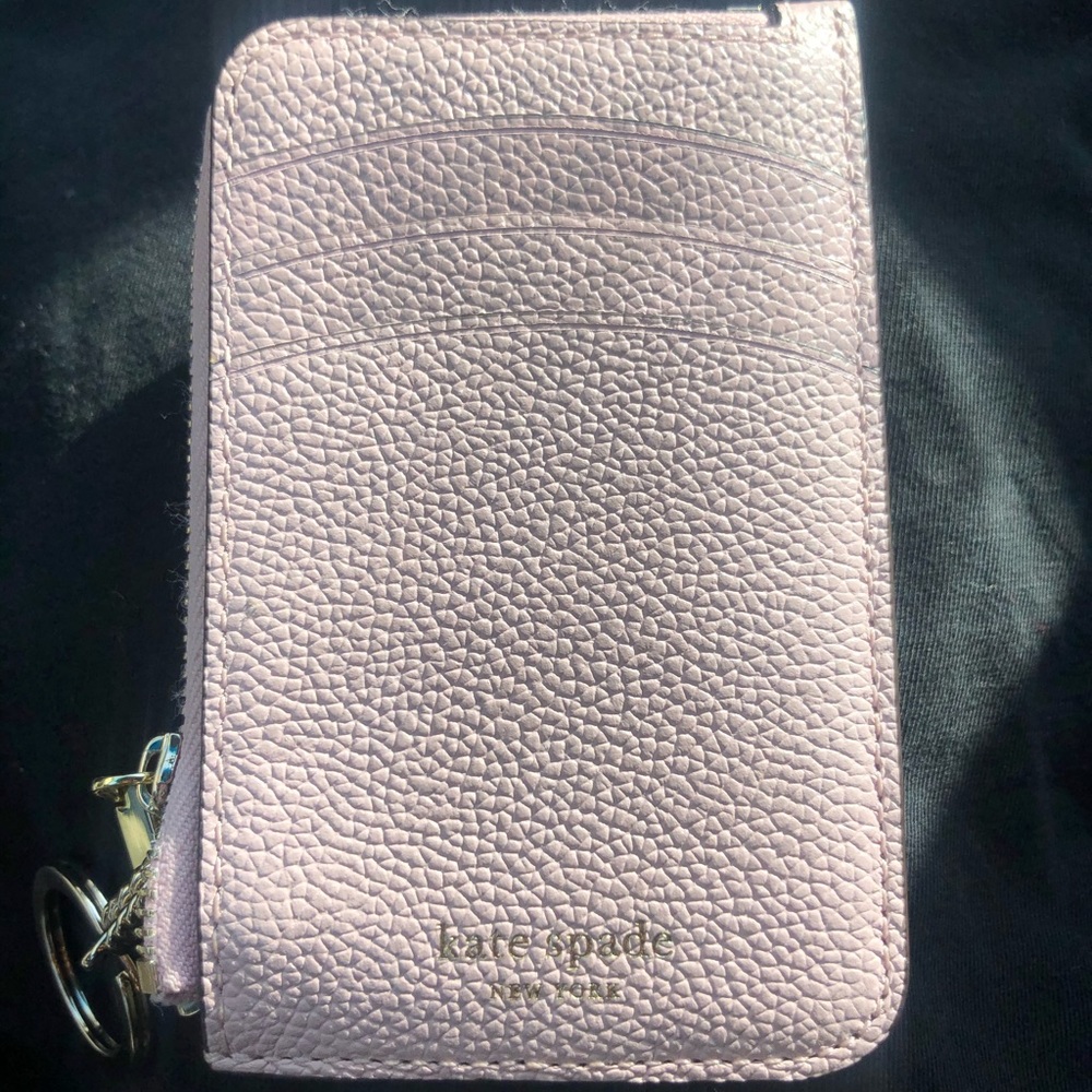 Authentic Kate Spade cardholder with key ring